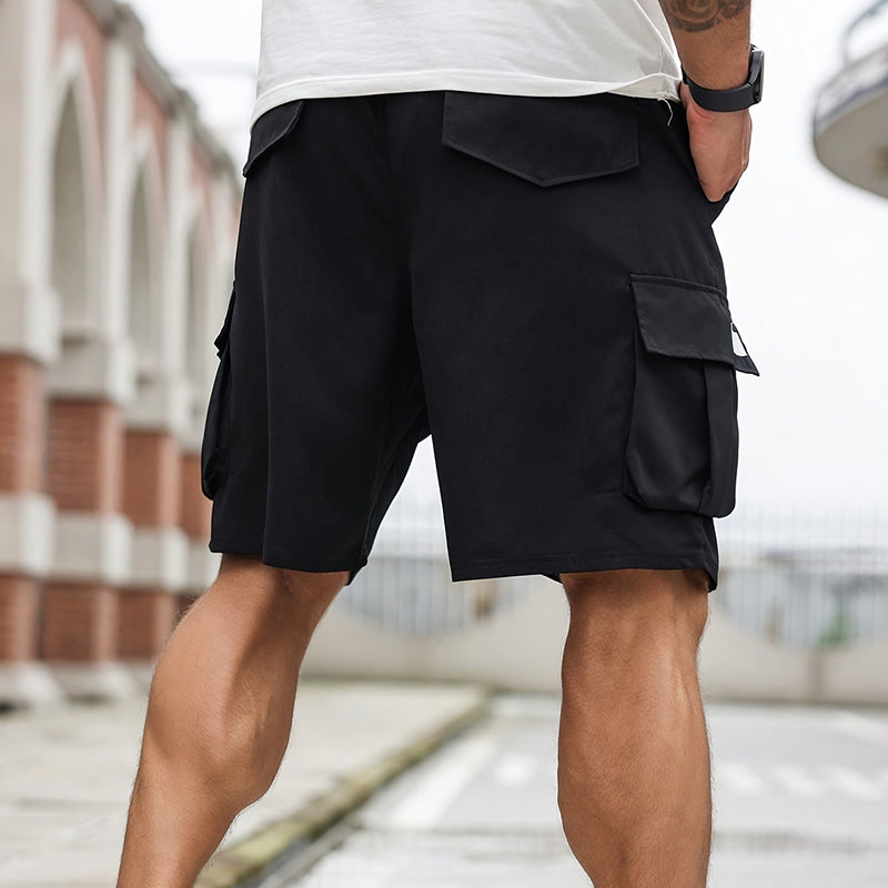 ⏰ 50 % RABATT – Nur für kurze Zeit ✨Herren Cargo Shorts in Große Größen 👖 Locker, Bequem & Mit Praktischen Taschen