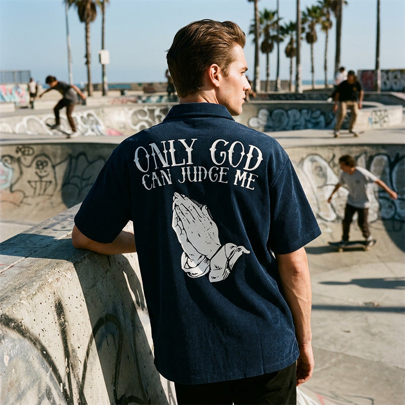 👔 50% RABATT! 🙏 Herren T-Shirt mit Grafik „Betende Hände“ – Stilvoll, symbolstark & vielseitig kombinierbar ✨
