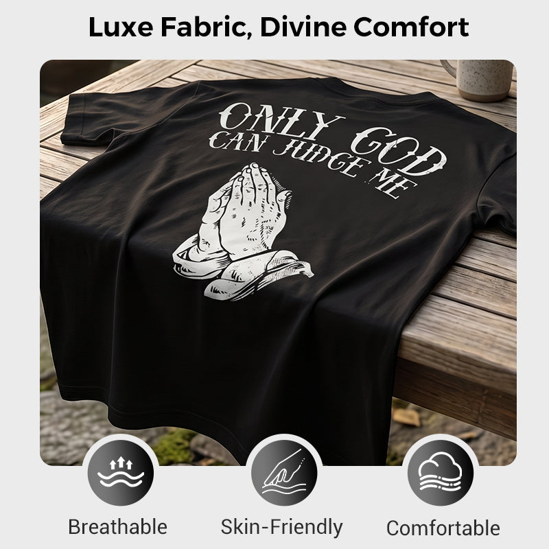 👔 50% RABATT! 🙏 Herren T-Shirt mit Grafik „Betende Hände“ – Stilvoll, symbolstark & vielseitig kombinierbar ✨