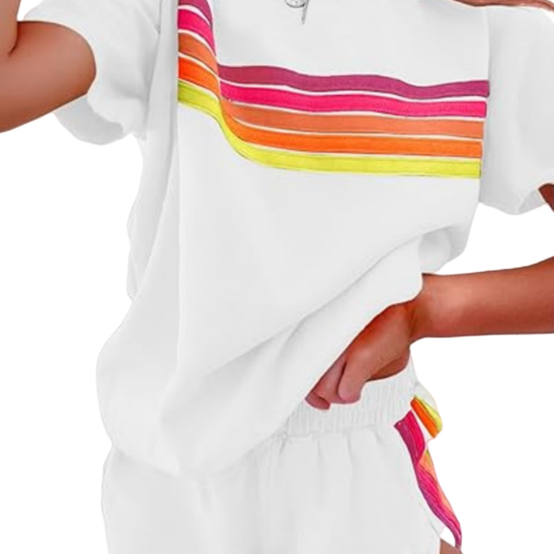 ⏰ 50% RABATT – Nur für kurze Zeit ✨Zweiteiliges Damen Loungewear Set ✨ Sommerlich, Locker & Vielseitig kombinierbar