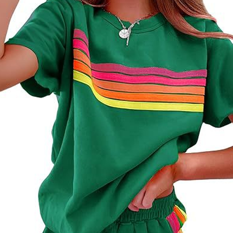 ⏰ 50% RABATT – Nur für kurze Zeit ✨Zweiteiliges Damen Loungewear Set ✨ Sommerlich, Locker & Vielseitig kombinierbar