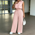 🔥 50% RABATT! Exklusives Damen-Zweiteiler-Set 🌿 Lässiges Oberteil + weite Hose – stylisch, bequem & alltagstauglich ✨