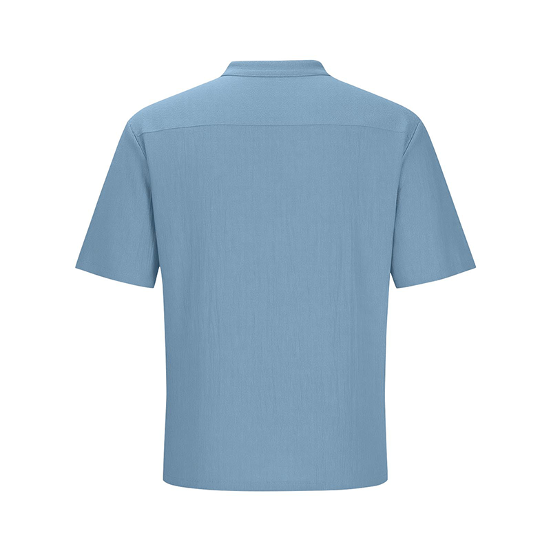 ✨🩳 Einfarbiges Kurzarm-T-Shirt für Herren 👔