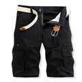 Pantalones cortos tácticos de trabajo para hombre —hasta la rodilla, resistentes y versátiles—; ideales para oficios manuales, actividades al aire libre y servicios de seguridad