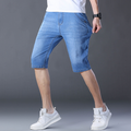 ⏰ 50 % RABATT – Nur für kurze Zeit ✨👖 Leichte Denim-Shorts für Herren – lockerer 5/7-Schnitt, atmungsaktiv & vielseitig für den Sommer ☀️