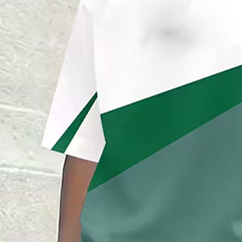 Herren Freizeit-Set – Color Block T-Shirt & Shorts 👕 Für Alltag, Urlaub & Sport