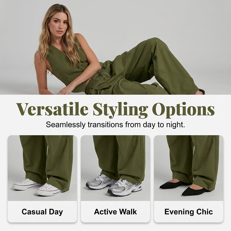Plissierte Ballonhose für Damen – Weit & Voluminös ✨ Stilvoll & Modern