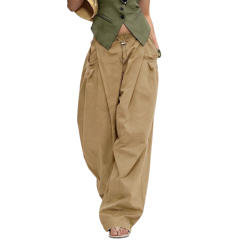 Plissierte Ballonhose für Damen – Weit & Voluminös ✨ Stilvoll & Modern