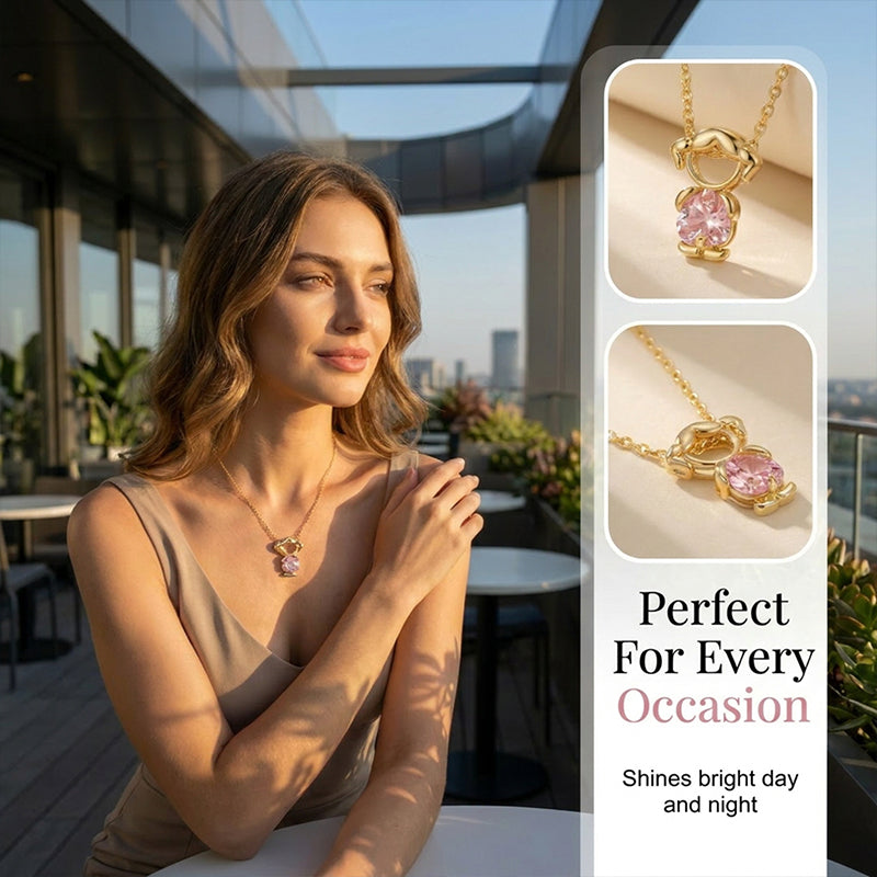 ⏰ 30 % RABATT – Nur für kurze Zeit ✨Halskette mit Herz-Anhänger – Zirkonia & Kette für Schlüsselbein 💖