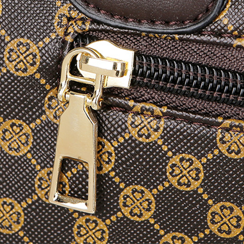👜 Stylishes 6-in-1-Mutter-Kind-Taschenset – Bedruckt, vielseitige Schultertasche, Crossbody- & Handtasche für den täglichen Gebrauch 🌿