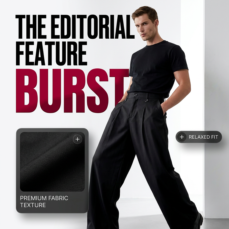 ⏰Limitiert 50% Rabatt！！👖Klassische Herren-Anzughose✨weites Bein bequem elegant