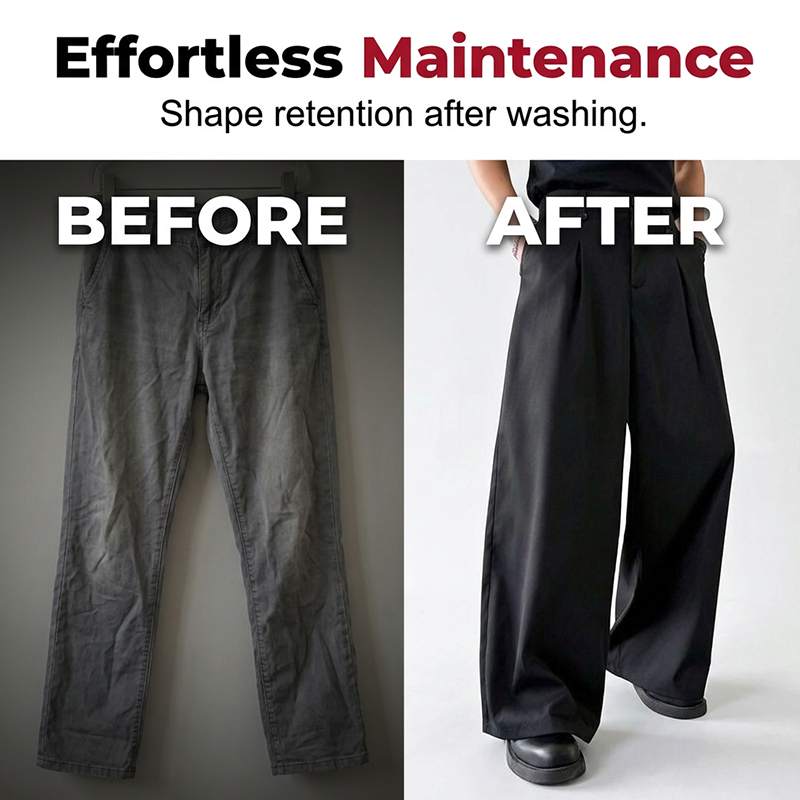 ⏰Limitiert 50% Rabatt！！👖Klassische Herren-Anzughose✨weites Bein bequem elegant