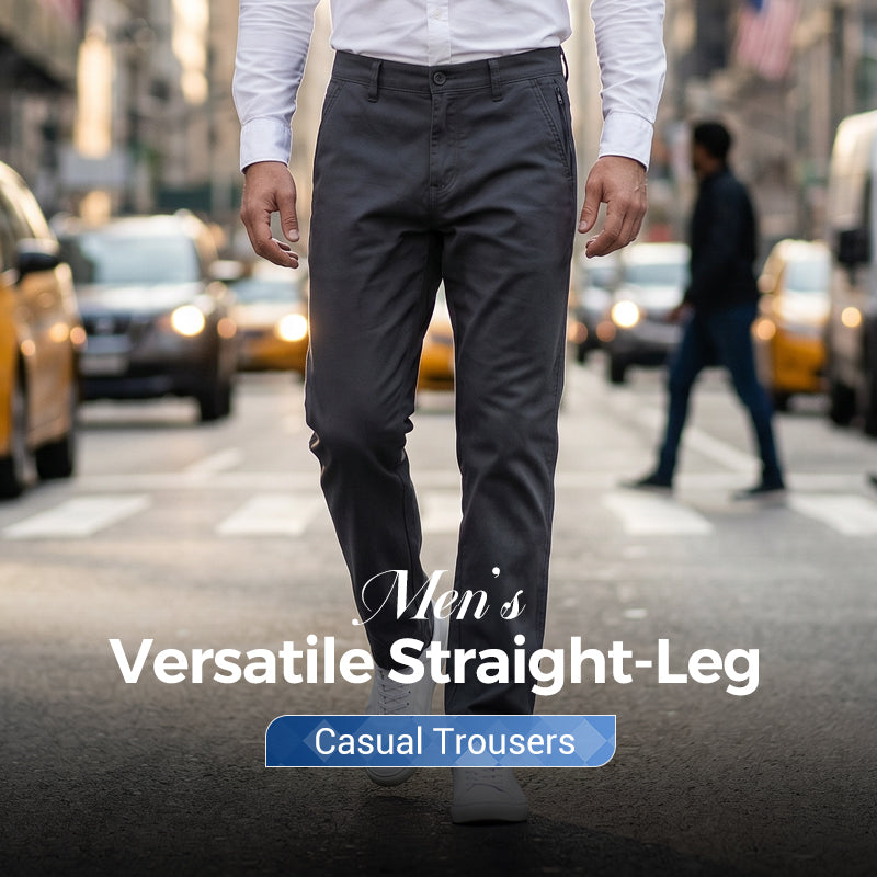 ⏰ 50 % RABATT – Nur für kurze Zeit ✨Vielseitige Freizeithose für Herren mit geradem Bein