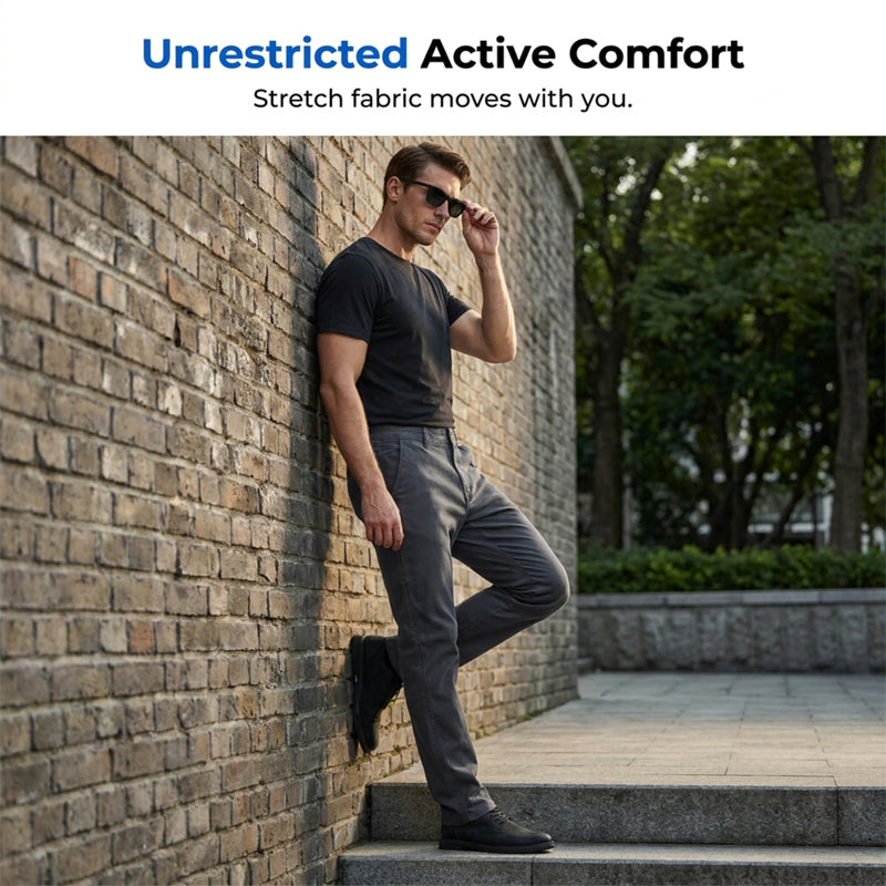 ⏰ 50 % RABATT – Nur für kurze Zeit ✨Vielseitige Freizeithose für Herren mit geradem Bein