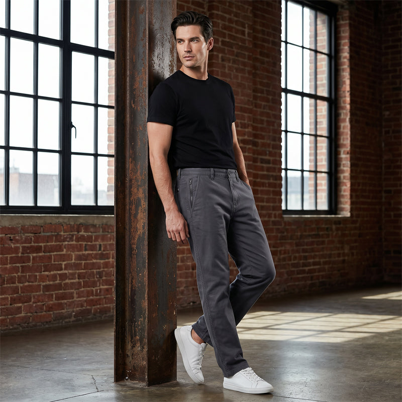 ⏰ 50 % RABATT – Nur für kurze Zeit ✨Vielseitige Freizeithose für Herren mit geradem Bein