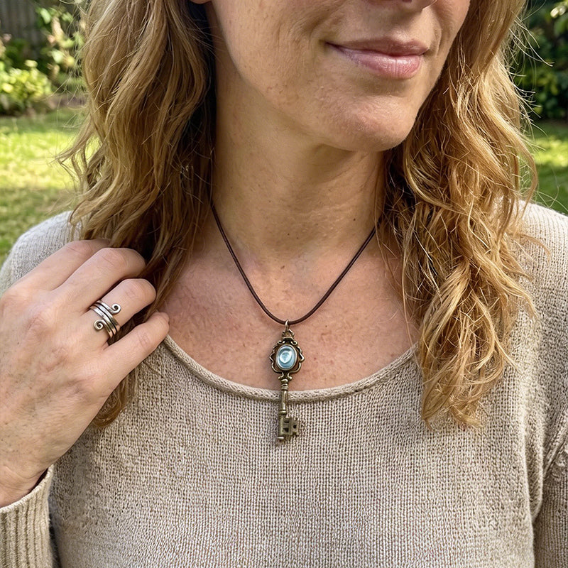 ⏰ 30 % RABATT – Nur für kurze Zeit ✨ Geheimnis-Anhänger im Vintage-Stil für Damen