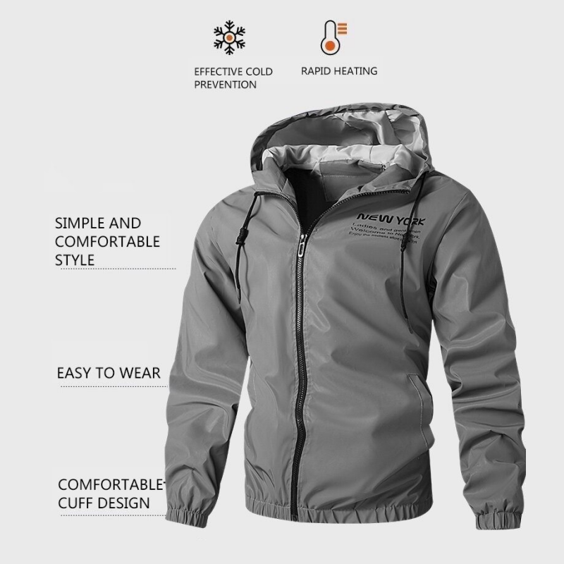 ⏰ 40 % RABATT – Nur für kurze Zeit ✨Reflektierende Motorradjacke 🏍️ Winddicht & Ideal für Motorrad, Outdoor und Freizeit