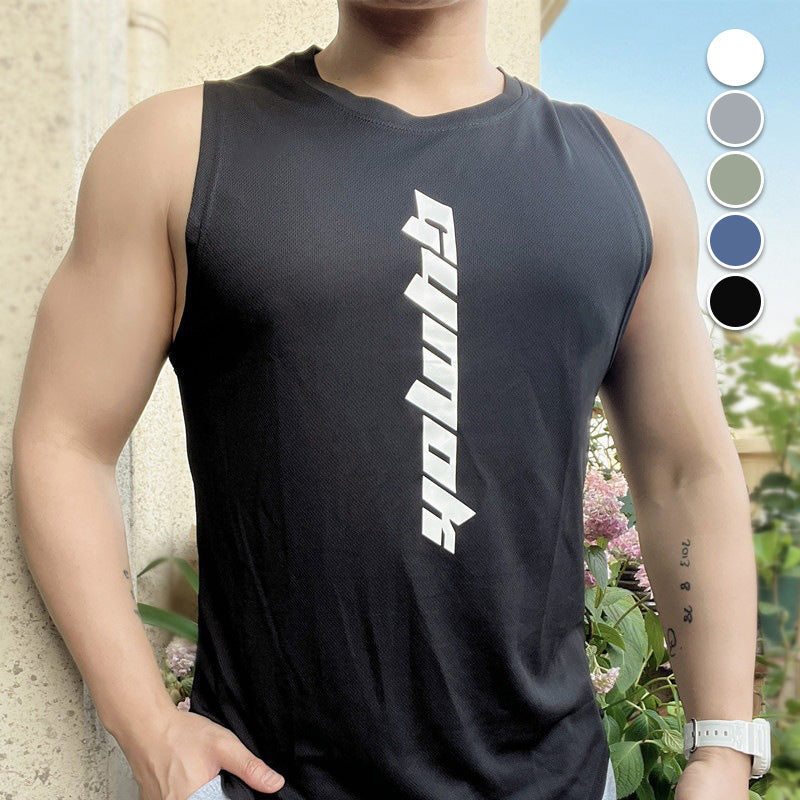 ⏰ 50 % RABATT – Nur für kurze Zeit ✨Herren Sport-Set für den Sommer 🏃 Schnell trocknendes Tanktop & Lockere Shorts