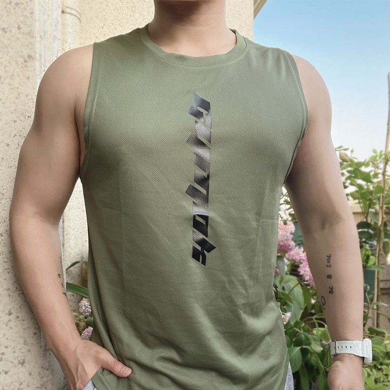 ⏰ 50 % RABATT – Nur für kurze Zeit ✨Herren Sport-Set für den Sommer 🏃 Schnell trocknendes Tanktop & Lockere Shorts