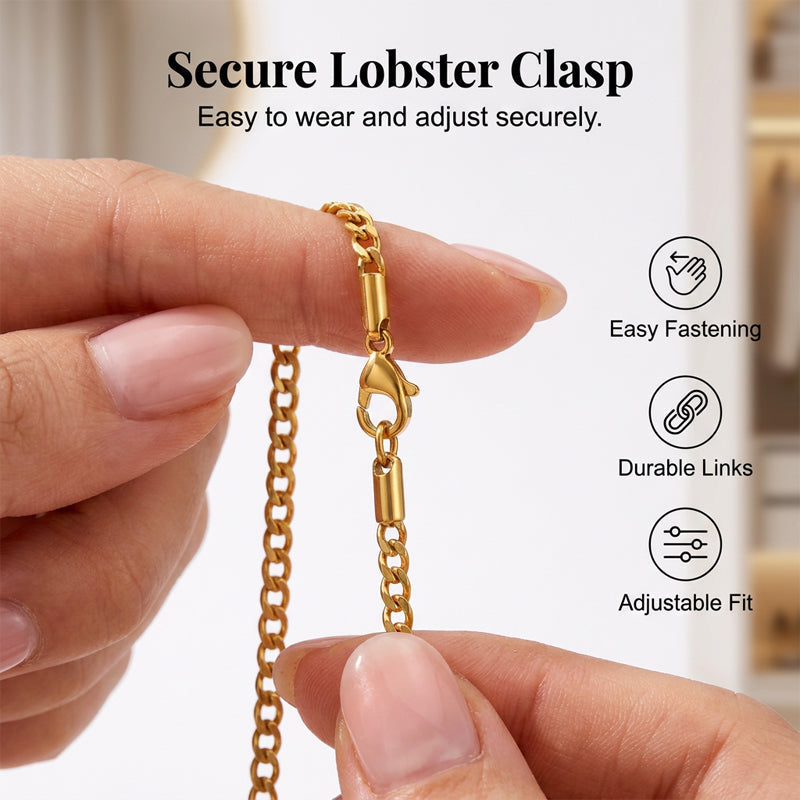 ⏰ 30 % RABATT – Nur für kurze Zeit ✨ Damen Fußkette mit Initiale 💛 Goldfarbene Figaro-Kette im Minimalistischen Stil
