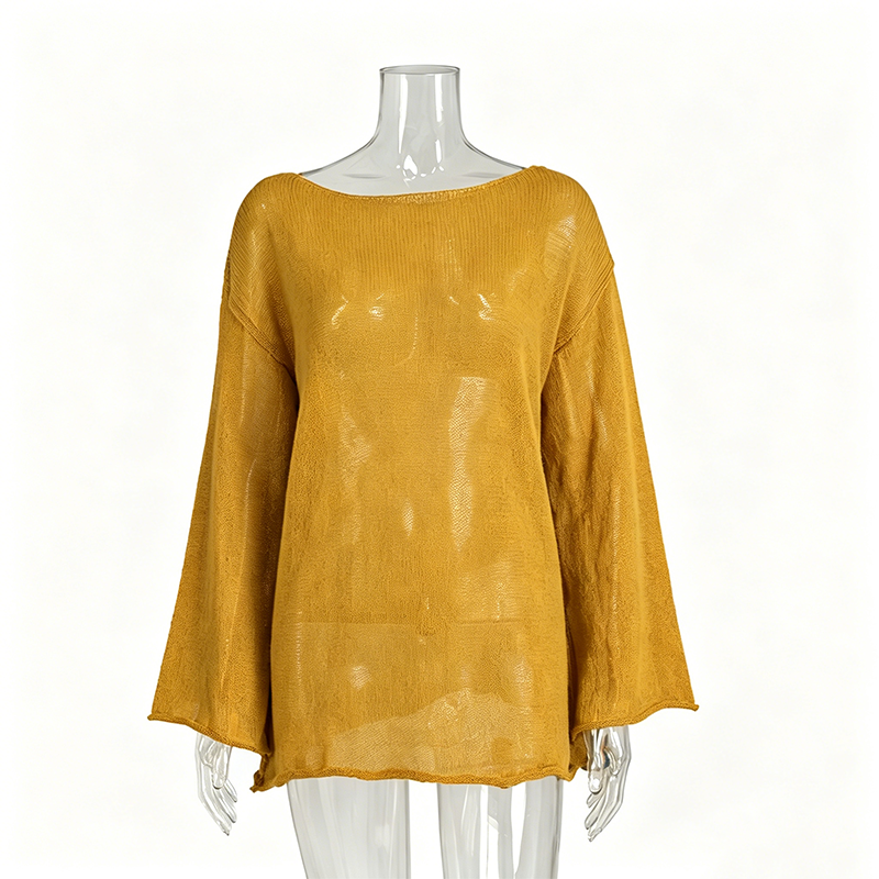 ⏰50 % RABATT – Nur für kurze Zeit ✨Damen Open-Knit Pullover 🌿 Atmungsaktiv & Perfekt für Strand und Sommer