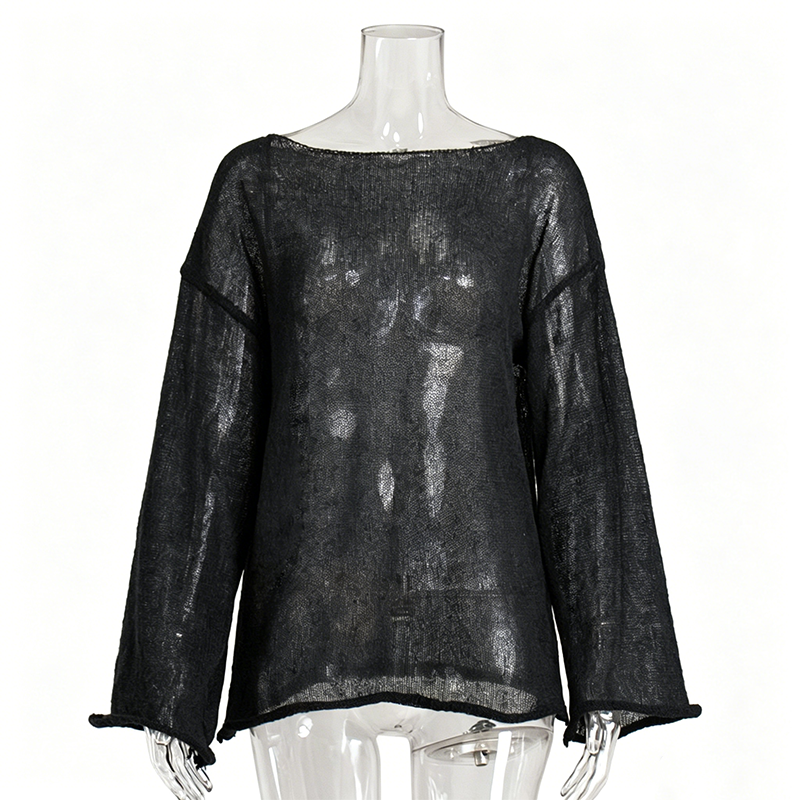 ⏰50 % RABATT – Nur für kurze Zeit ✨Damen Open-Knit Pullover 🌿 Atmungsaktiv & Perfekt für Strand und Sommer