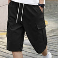 🩳 50% OFF NOW! 🔥 Men's Casual Cargo Shorts with Drawstring – Lightweight, multi-pockets & elastic waist – perfect for hiking, travel or hot summer days ☀️