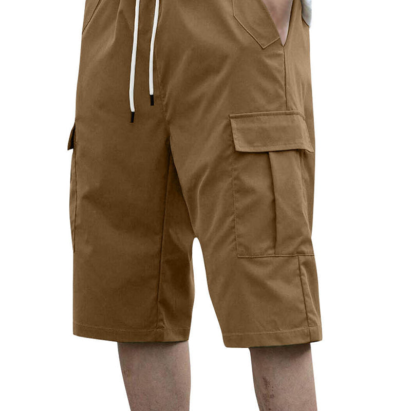 🩳 50% RABATT JETZT! 🔥 Herren Cargo-Shorts mit Kordelzug – Leicht, Mehrere Taschen & Elastischer Bund – Ideal für Wandern, Reisen & Heiße Sommertage ☀️