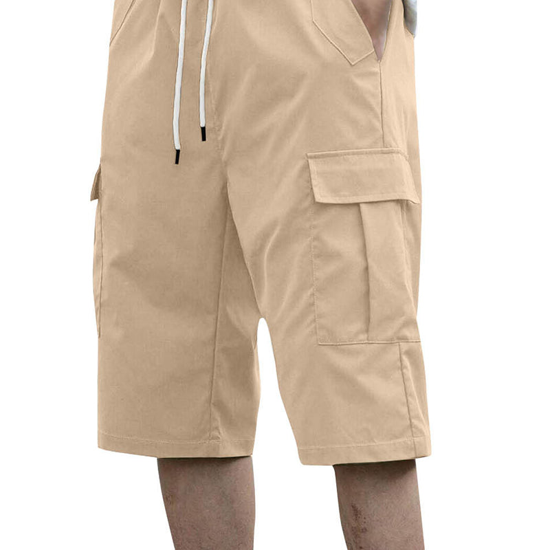 🩳 50% RABATT JETZT! 🔥 Herren Cargo-Shorts mit Kordelzug – Leicht, Mehrere Taschen & Elastischer Bund – Ideal für Wandern, Reisen & Heiße Sommertage ☀️