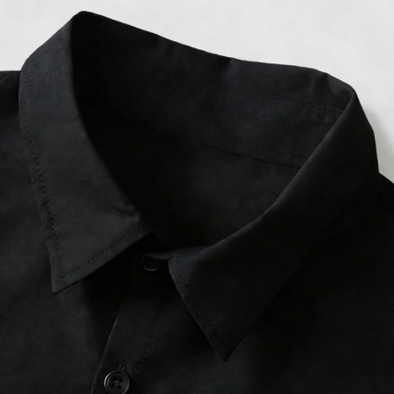 ⏰ 50 % RABATT – Nur für kurze Zeit ✨Modernes Herren Button-Up Hemd 🛍️ Minimalistischer Stil & Lockerer Komfort