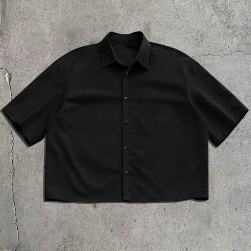⏰ 50 % RABATT – Nur für kurze Zeit ✨Modernes Herren Button-Up Hemd 🛍️ Minimalistischer Stil & Lockerer Komfort