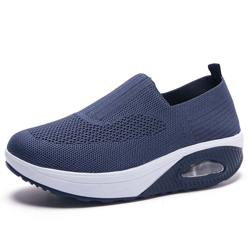 📢Mid-Season Sale: −50% nur für kurze Zeit⏰👟 Damen-Freizeitschuhe im Slip-On-Stil – dicke Sohle, Luftpolster, atmungsaktives Strickmaterial & bequem für Alltag & Reisen ☀️