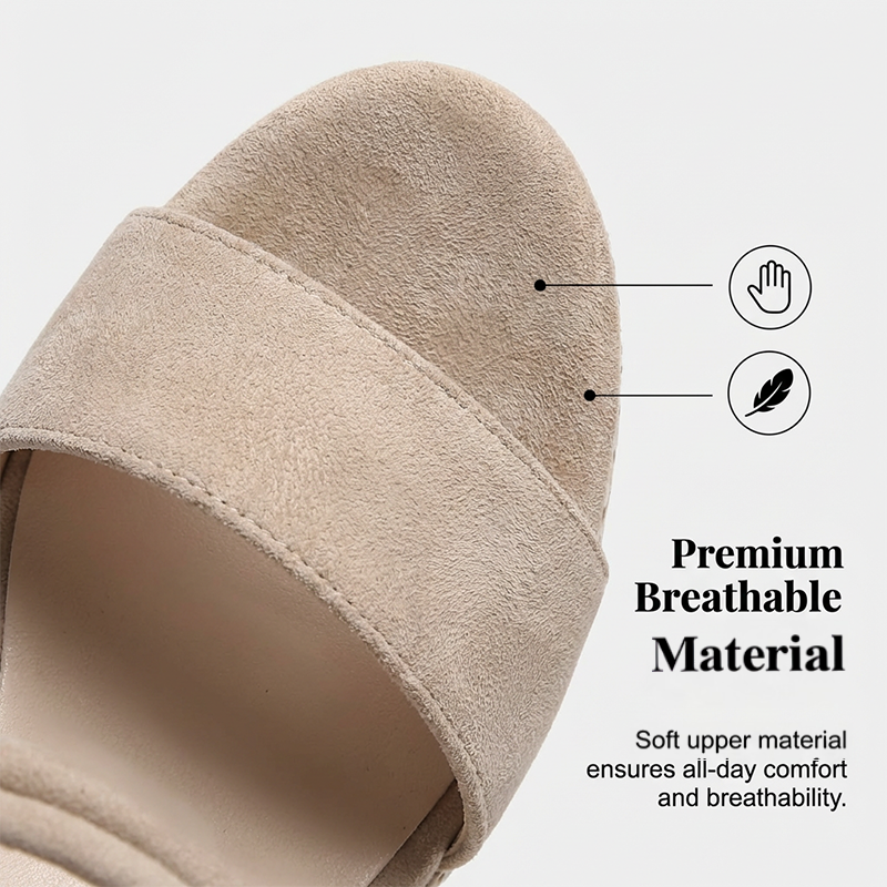 ⏰ 50 % RABATT – Nur für kurze Zeit ✨Damen Keilsandaletten mit Absatz 👡 Bequem, Elegant & Sommerlich Leicht