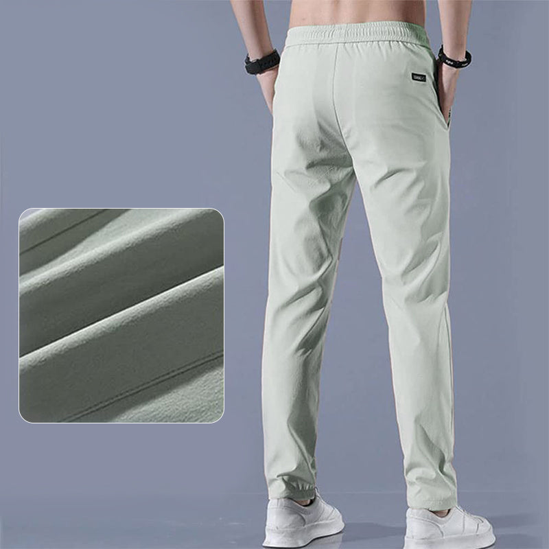 🏃‍♂️ ZEITLICH BEGRENZT 50% RABATT! ✨ Herren Eisseide Jogginghose – Schnelltrocknend, Lockere Passform, Leicht ❄️