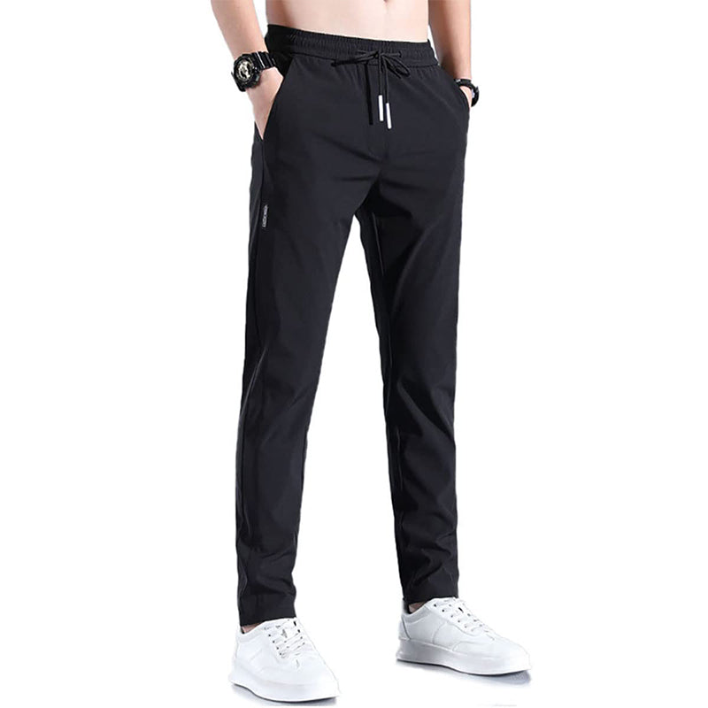 🏃‍♂️ ZEITLICH BEGRENZT 50% RABATT! ✨ Herren Eisseide Jogginghose – Schnelltrocknend, Lockere Passform, Leicht ❄️