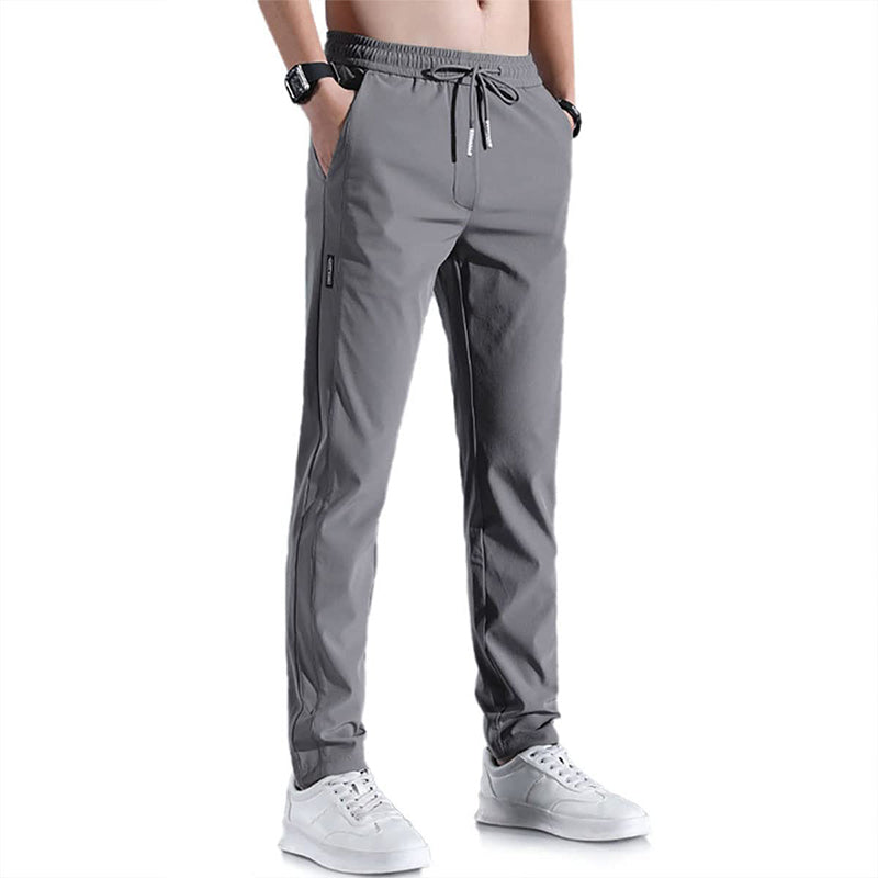 🏃‍♂️ ZEITLICH BEGRENZT 50% RABATT! ✨ Herren Eisseide Jogginghose – Schnelltrocknend, Lockere Passform, Leicht ❄️