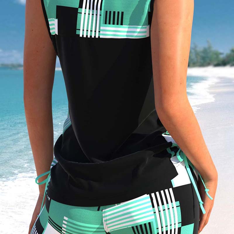 ⏰ 50 % RABATT – Nur für kurze Zeit ✨Sportlicher Damen Bikini 🌊 Zweiteiliges Beachwear Set für Sommer & Strand