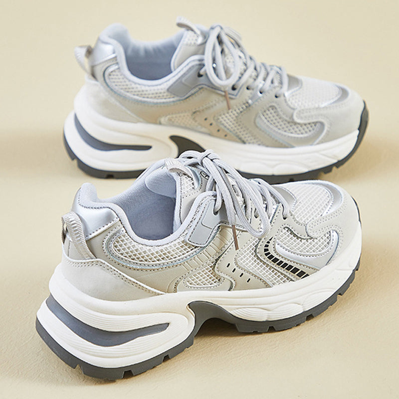 🔥 50 % Rabatt Aktion! Leichte & Atmungsaktive Chunky Sneaker 👟 Komfortabel für Alltag und Freizeit