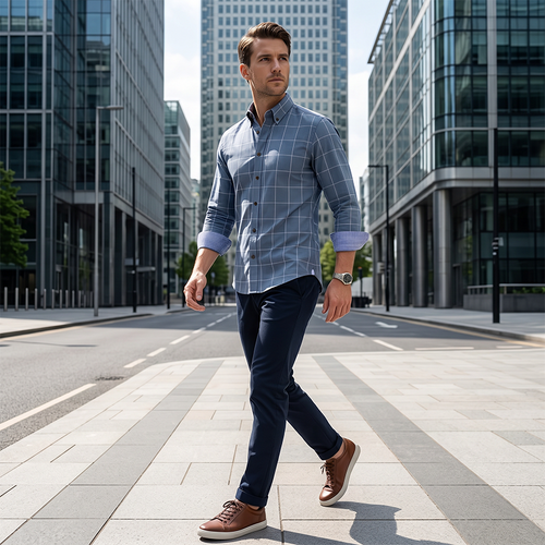 Herren Karohemd Modern Fit 👔 Lässig, Stilvoll & Vielseitig Kombinierbar