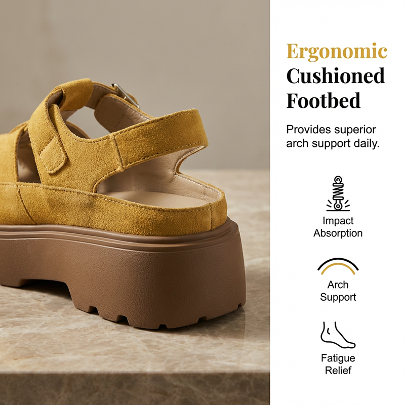 📢Mid-Season Sale: −50% nur für kurze Zeit⏰Damens Plateau-Sandalen mit dicker Sohle – Bequem, stylisch & perfekt für den Sommer 👡