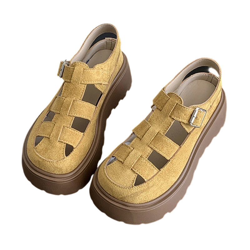 📢Mid-Season Sale: −50% nur für kurze Zeit⏰Damens Plateau-Sandalen mit dicker Sohle – Bequem, stylisch & perfekt für den Sommer 👡