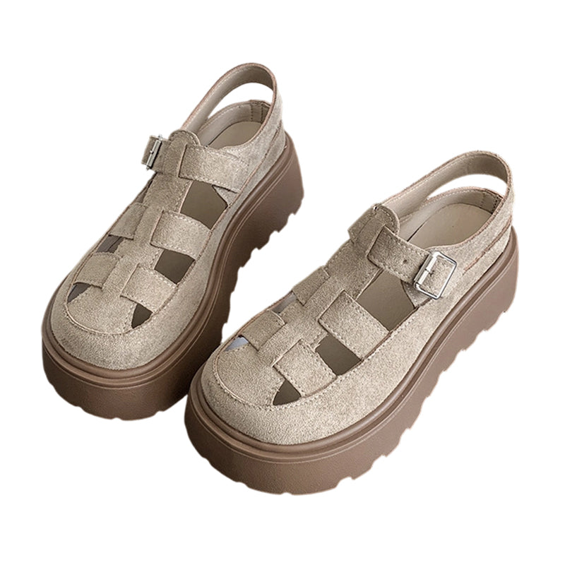 📢Mid-Season Sale: −50% nur für kurze Zeit⏰Damens Plateau-Sandalen mit dicker Sohle – Bequem, stylisch & perfekt für den Sommer 👡