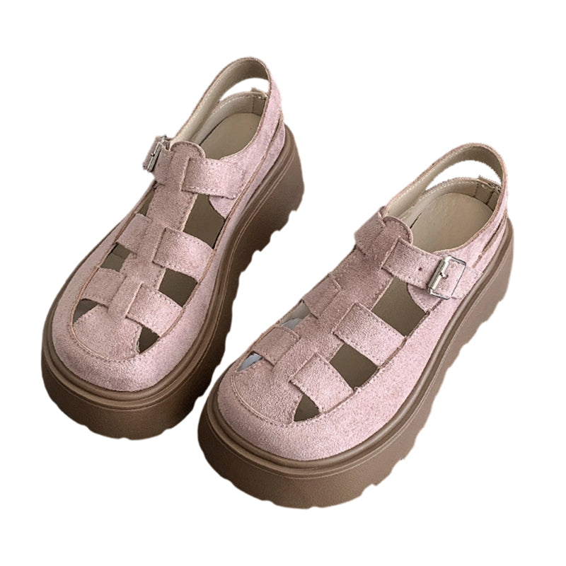 📢Mid-Season Sale: −50% nur für kurze Zeit⏰Damens Plateau-Sandalen mit dicker Sohle – Bequem, stylisch & perfekt für den Sommer 👡