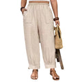 👖 LIMITIERTE AKTION: 50 % RABATT! 👖 Damen Freizeithose ✨ Lockerer Schnitt, Schmal Zulaufendes Bein & Bequemer Tragekomfort