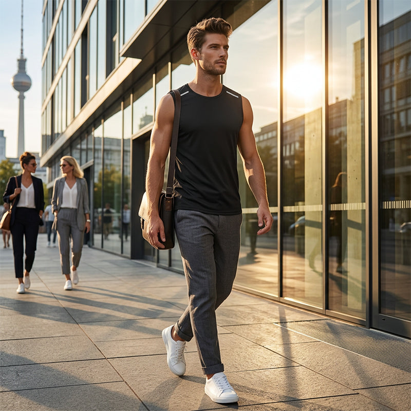 👕 50% RABATT! 💪 Herren Schnelltrocknend Athletik Tank Top – Leicht, Atmungsaktiv & Ideal Für Sport & Fitness 🔥