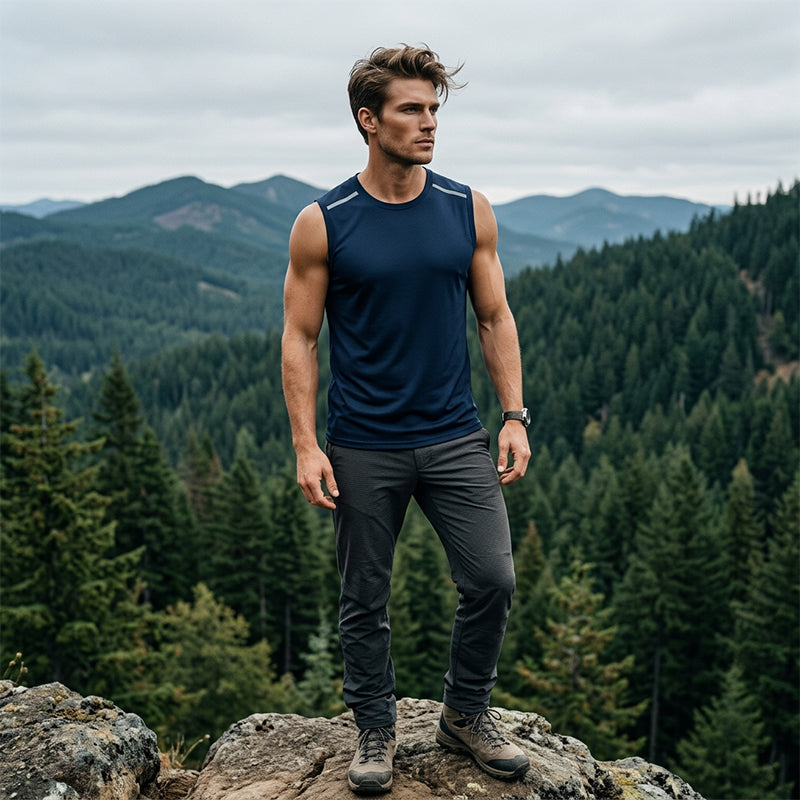 👕 50% RABATT! 💪 Herren Schnelltrocknend Athletik Tank Top – Leicht, Atmungsaktiv & Ideal Für Sport & Fitness 🔥