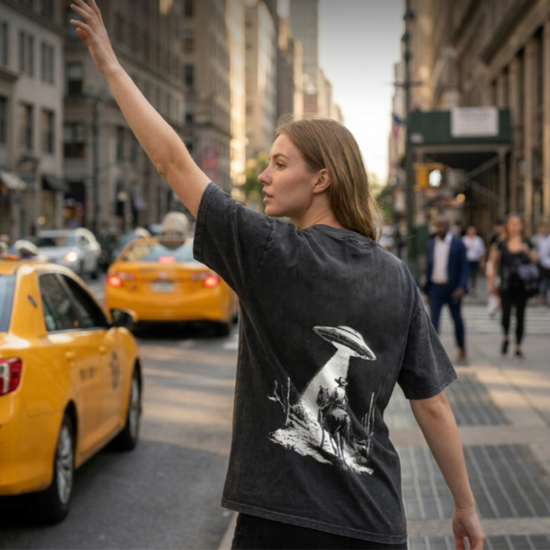 🛍️ Bedrucktes Herren-/Damen-Shirt im Retro-Look – 50 % Rabatt, atmungsaktiv & vielseitig kombinierbar