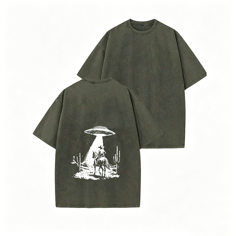 🛍️ Bedrucktes Herren-/Damen-Shirt im Retro-Look – 50 % Rabatt, atmungsaktiv & vielseitig kombinierbar
