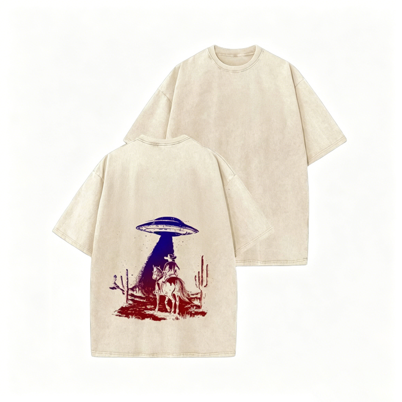 🛍️ Bedrucktes Herren-/Damen-Shirt im Retro-Look – 50 % Rabatt, atmungsaktiv & vielseitig kombinierbar