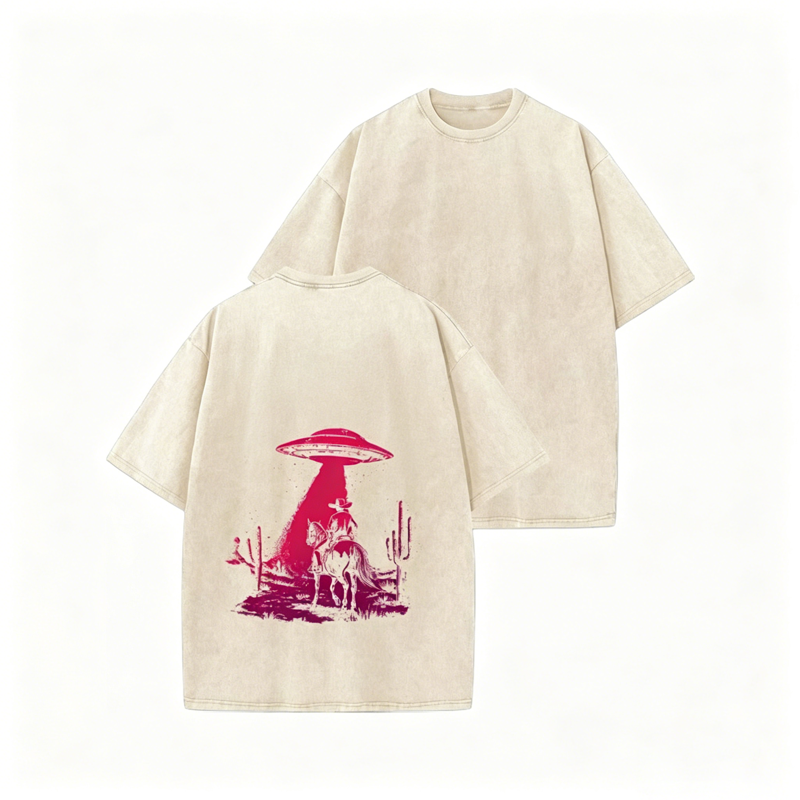 🛍️ Bedrucktes Herren-/Damen-Shirt im Retro-Look – 50 % Rabatt, atmungsaktiv & vielseitig kombinierbar
